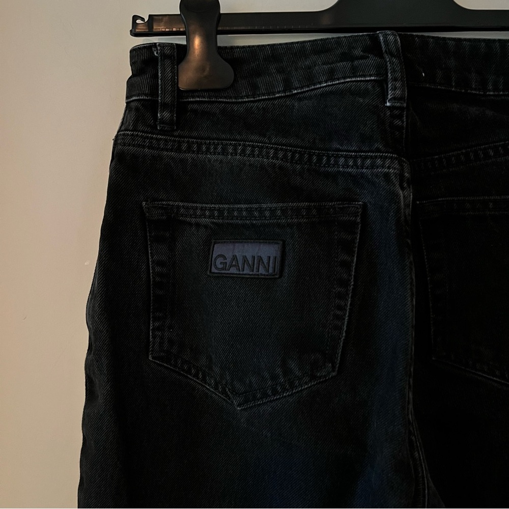 Ganni Black Denim Jeans
